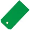 Vinyl Shipping Tags, Green, Pre-Wired With Brass Eyelets, Box Of 500 Tags -Amleos ptt2 7g