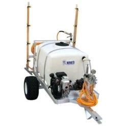Kings 2-Wheel Sprayer With Boom, 100 Gal