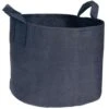 Fabric Plant Pot With Handles, 20 Gallons, Navy, Boxer Line By Root Pouch 1 Fabric Plant Pot With Handles, 20 Gallons, Navy, Boxer Line By Root Pouch -Amleos rpt20n