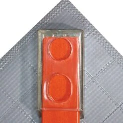 Roll-Up Non-Reflective Mesh Safety Sign, "Mowing Ahead", 36in Diamond Shape -Amleos rsm 4 1