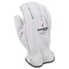 Kamori White Goatskin Gloves, A5 Cut Resistance, Size Large By Radians -Amleos rwg52mam rwg52lam rwg52xlam 1