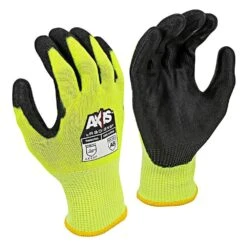 Axis A8 Cut Resistant Gloves Hi-Vis Yellow XL