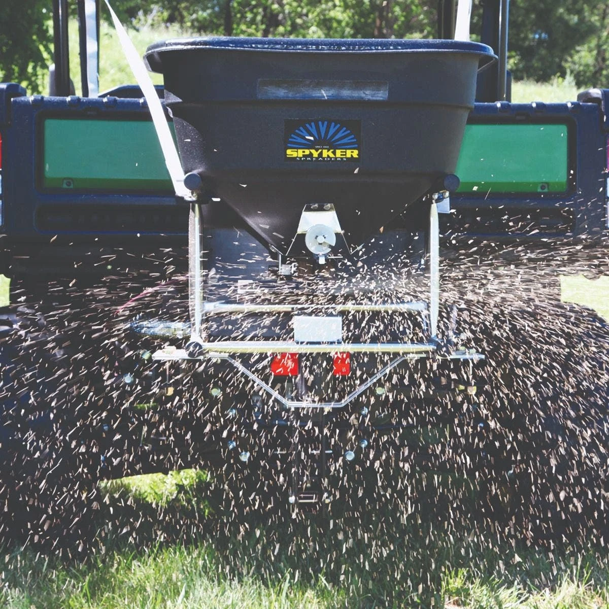 All-Season 12-Volt Electric Spreader, 120lb Capacity, Stainless Steel Frame By Spyker 5 All-Season 12-Volt Electric Spreader, 120lb Capacity, Stainless Steel Frame By Spyker - Image 3