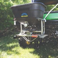 All-Season 12-Volt Electric Spreader, 120lb Capacity, Stainless Steel Frame By Spyker 10 All-Season 12-Volt Electric Spreader, 120lb Capacity, Stainless Steel Frame By Spyker -Amleos s80120 live 1