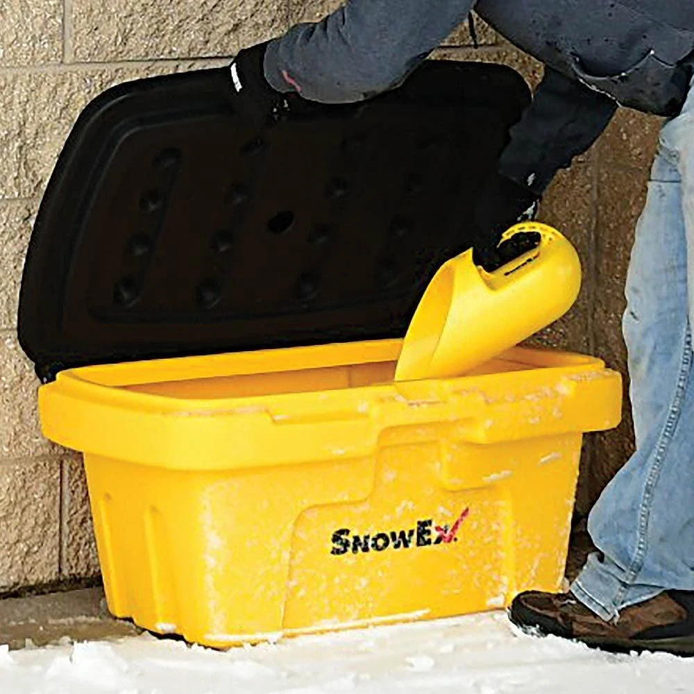 SnowEx Salt Box & Storage Container 3 Cu Ft 5 SnowEx Salt Box & Storage Container 3 Cu Ft - Image 3