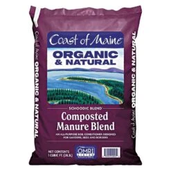 Schoodic Blend Organic & Natural Composted Manure Blend, 1 Cu Ft Bag By Coast Of Maine