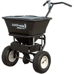 SaltDogg WB155BG Walk-Behind 100lb Salt & Ice Melt Spreader By Buyers Products