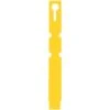 Vinyl Slip'N Lock Loop Lock Labels, Yellow, 5/8in X 5-1/2in, Roll Of 1,000 Labels -Amleos sl558 4y 1