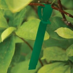 Vinyl Slip'N Lock Loop Lock Labels, Green, 5/8in X 5-1/2in, Roll Of 1,000 Labels -Amleos sl558 7g 3