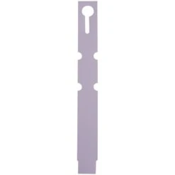 Vinyl Slip'N Lock Loop Lock Labels, Lavender, 5/8in X 5-1/2in, Roll Of 1,000 Labels
