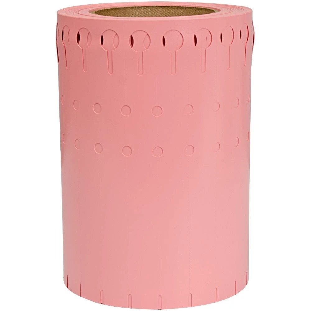 Vinyl Slip'N Lock Loop Lock Labels, Pink, 3/4in X 7in, Roll Of 1,000 Labels 4 Vinyl Slip'N Lock Loop Lock Labels, Pink, 3/4in X 7in, Roll Of 1,000 Labels - Image 2