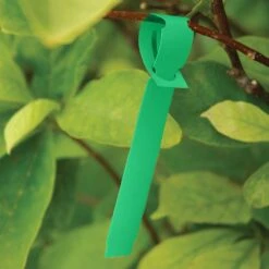 Vinyl Slip'N Lock Loop Lock Labels, Green, 3/4in X 7in, Roll Of 1,000 Labels -Amleos sl734 7g 2 1