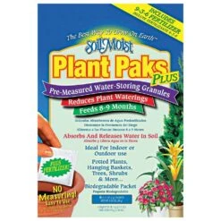Soil Moist 9-3-6 Moisture-Holding Controlled Release Fertilizer, Case Of 200 Packs
