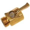 Brass Water Shut-Off Valve By A.M. Leonard -Amleos so58