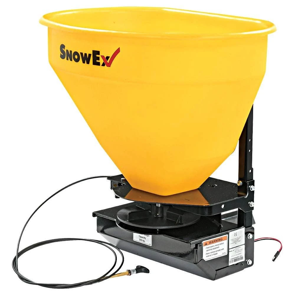 SnowEx 12-Volt Spreader, Flow Gate, 3 Cu. Ft. Capacity 3 SnowEx 12-Volt Spreader, Flow Gate, 3 Cu. Ft. Capacity