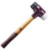 Simplex Paver Mallet With 60mm White/Black Inserts 2 Simplex Paver Mallet With 60mm White/Black Inserts -Amleos sp60bw
