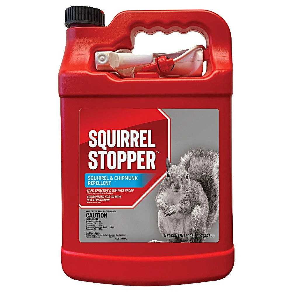 Squirrel Stopper Animal Reppellent, Gallon Ready-to-Use 4 Squirrel Stopper Animal Reppellent, Gallon Ready-to-Use - Image 2