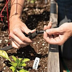 Simple Soak Soaker Hose Garden Row Watering Kit By A.M. Leonard -Amleos srk100 8