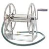 Liberty Garden Stainless Steel Hose Reel, Wall Or Floor Mount -Amleos ssr200 no hose