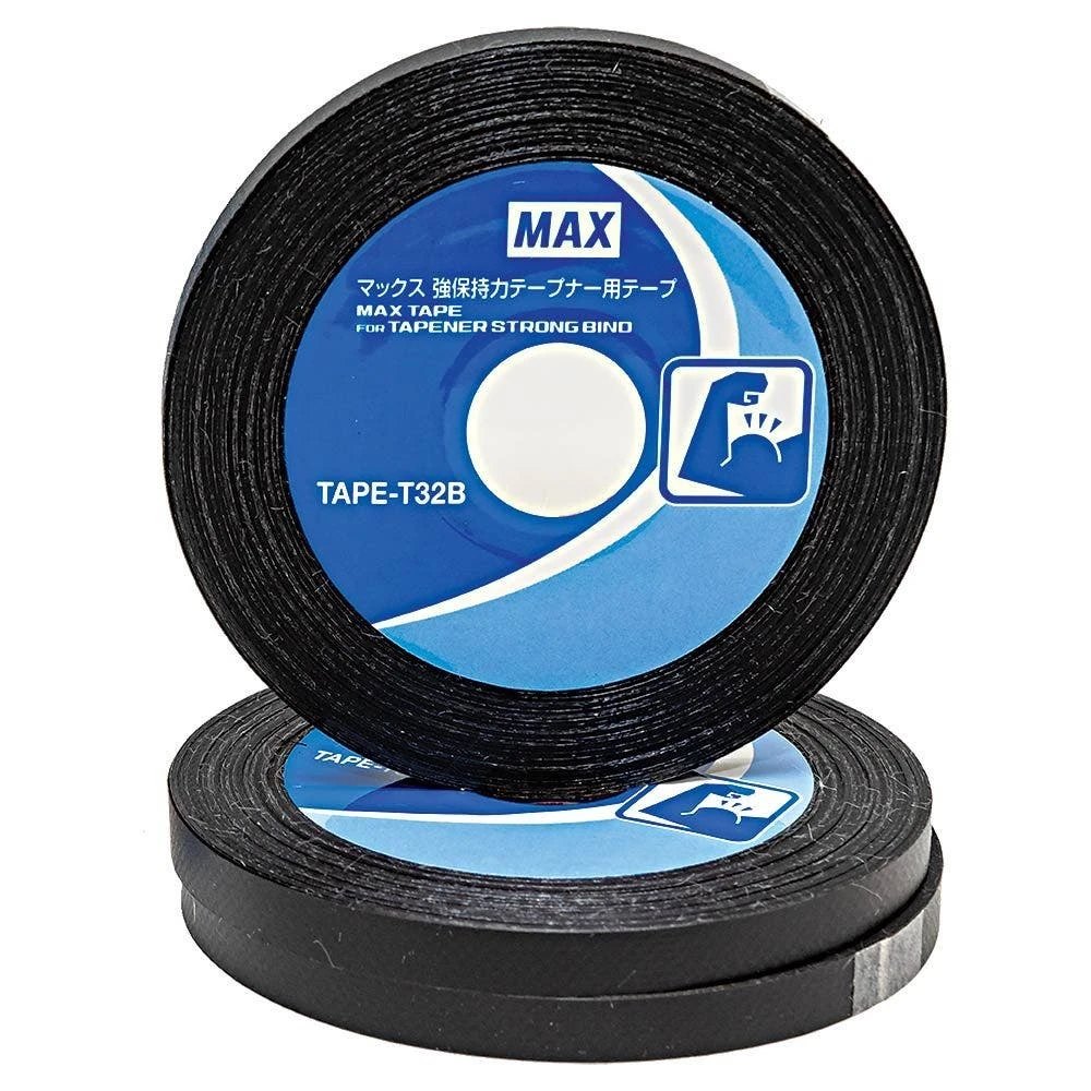 Strong Bind Tape For The HT-S45E Max Tapener, 9mil, Black, Box Of 5 Rolls 5 Strong Bind Tape For The HT-S45E Max Tapener, 9mil, Black, Box Of 5 Rolls - Image 3