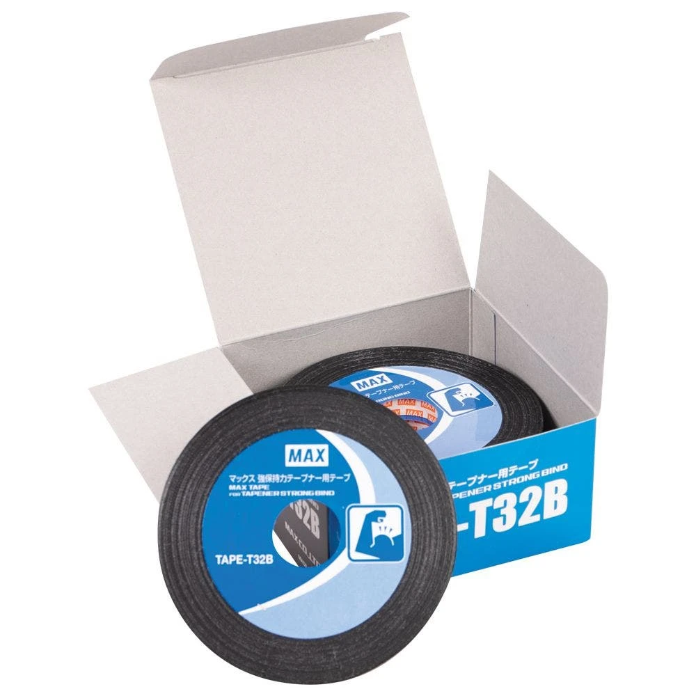 Strong Bind Tape For The HT-S45E Max Tapener, 9mil, Black, Box Of 5 Rolls 6 Strong Bind Tape For The HT-S45E Max Tapener, 9mil, Black, Box Of 5 Rolls - Image 4
