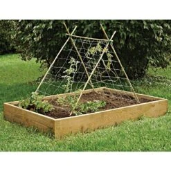 Trellis Netting, 6-1/2ft Height X 100ft Length By Hortonova -Amleos tn6100 7