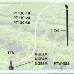 Toro NGE-AL New Generation Drip Emitter, 2.1gph, Bag Of 100 7 Toro NGE-AL New Generation Drip Emitter, 2.1gph, Bag Of 100 -Amleos toro drip assembly illustration 7