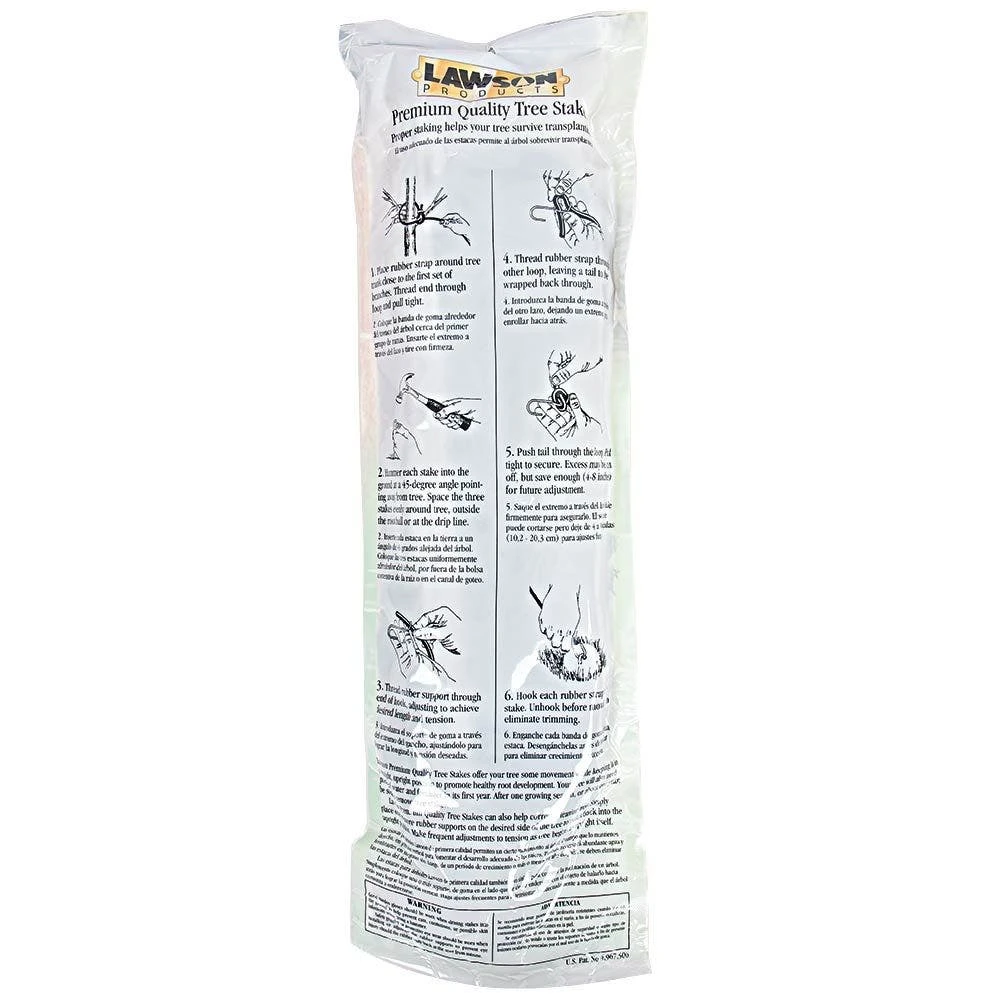 Tree Staking Kit For 2in+ Caliper Trees By Lawson 5 Tree Staking Kit For 2in+ Caliper Trees By Lawson - Image 3
