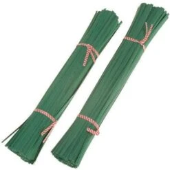 Twist-Ems; Plant Tie Green Paper With Wire Center 8