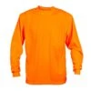 Birdseye Mesh Long Sleeve Tee, Non-Rated, Orange, Size Medium By Cordova -Amleos v140m am