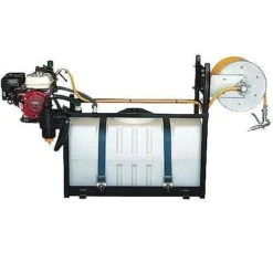 Skid Sprayer 50gal 350psi Includes Electric Reel With 300ft Hose And Green Garde Spray