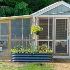 Vego 6-in-1 Modular Metal Raised Bed, Modern Grey -Amleos vb6n1 gr 2 1