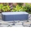 Vego 9 In 1 Modular Metal Raised Bed, Modern Grey 1 Vego 9 In 1 Modular Metal Raised Bed, Modern Grey -Amleos vb9n1 gr 3
