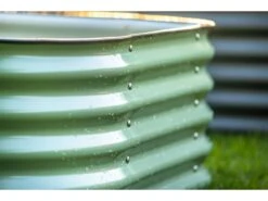 Vego 9 In 1 Modular Metal Raised Bed, Olive Green -Amleos vb9n1 og 4