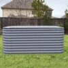Vego Extra Tall 9 In 1 Modular Raised Bed, Modern Grey 2 Vego Extra Tall 9 In 1 Modular Raised Bed, Modern Grey -Amleos vbt9n1 gr 3 1
