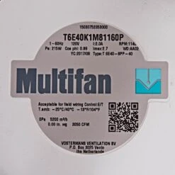 V-FloFan, 240 V. -Amleos vfan240 3