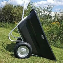 Garden And Barn Smart Cart 12 Cu Ft, Black