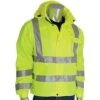Breathable High-Visibility Rain Jacket