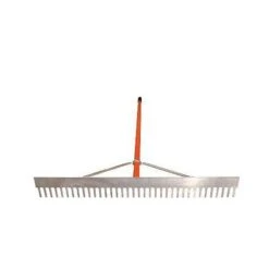 Leonard Lightweight Aluminum Rakes, Rounded Tine -Amleos vp alxx6 6