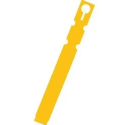 Slip N Lock 1 2 Inch X 7 Inch Thermal Transfer Labels With Loop Lock -Amleos vp clt7xxx 7