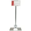 Galvanized Steel Sign Holder V Leg