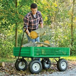 Leonard Utility Wagon, 30in X 46in X 7.5in Tray