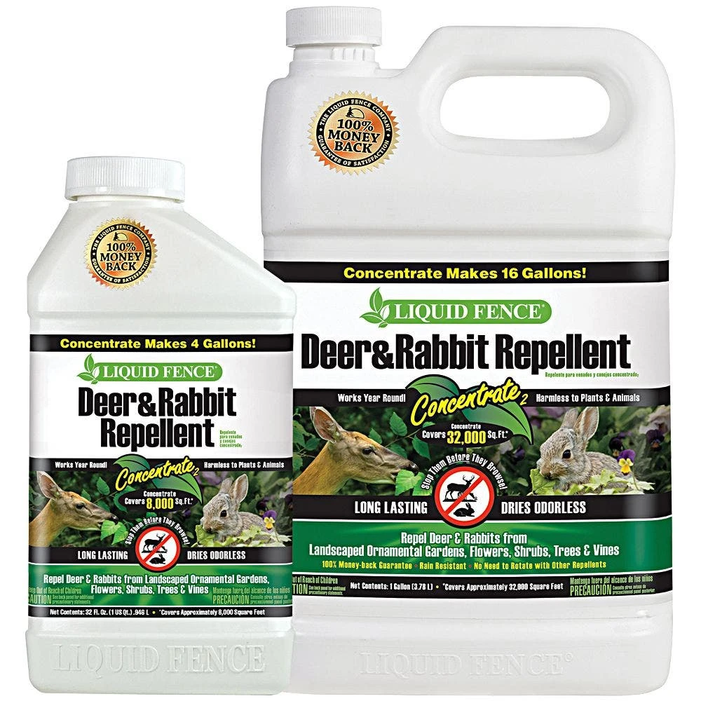 Liquid Fence Deer And Rabbit Repellent Spray 3 Liquid Fence Deer And Rabbit Repellent Spray