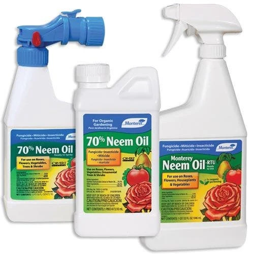 Neem Oil Insecticide, Miticide, And Fungicide By Monterey 3 Neem Oil Insecticide, Miticide, And Fungicide By Monterey