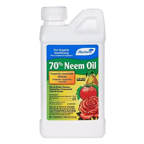 Neem Oil Insecticide, Miticide, And Fungicide By Monterey 4 Neem Oil Insecticide, Miticide, And Fungicide By Monterey - Image 2