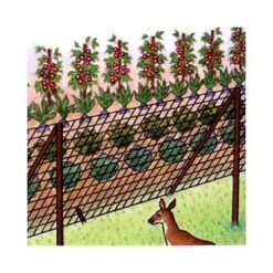 UV-Resistant Polypropylene Bird Netting, Black -Amleos vp pbn 4