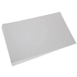 Vinyl Card For Steel Sign Holder Blank White