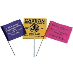 Personalized Custom Printed Vinyl Flags -Amleos vp pmf 5