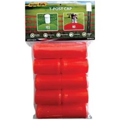 Stake SAFE T Post Safety Caps Pack Of 10 -Amleos vp ss1007 7