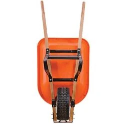Leonard 6 Cubic Foot Capacity Poly Tray Wheelbarrows -Amleos vp wb 3
